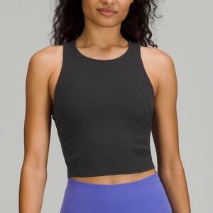 Lululemon Black Wunder Train Racerback Tank Top, size 6